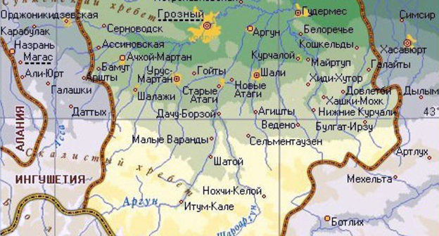 КОМИССИЯ ОПРЕДЕЛИТ АДМИНИСТРАТИВНУЮ ГРАНИЦУ ЧР и РИ