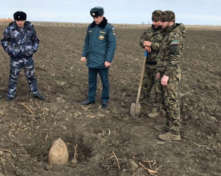 САПЕРЫ ОБЕЗВРЕДИЛИ СЕДЬМОЙ С НАЧАЛА 2019 ГОДА СНАРЯД