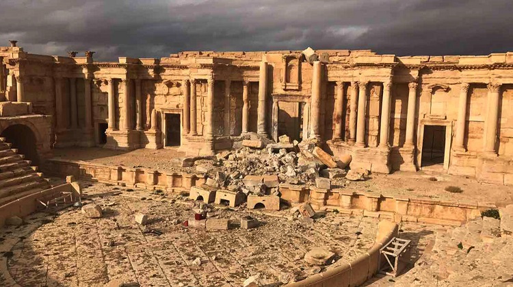 ОТКРЫЛАСЬ ВЫСТАВКА РГО «ПАМЯТНИКИ ПАЛЬМИРЫ: ИСТОРИЯ И СОВРЕМЕННОСТЬ»
