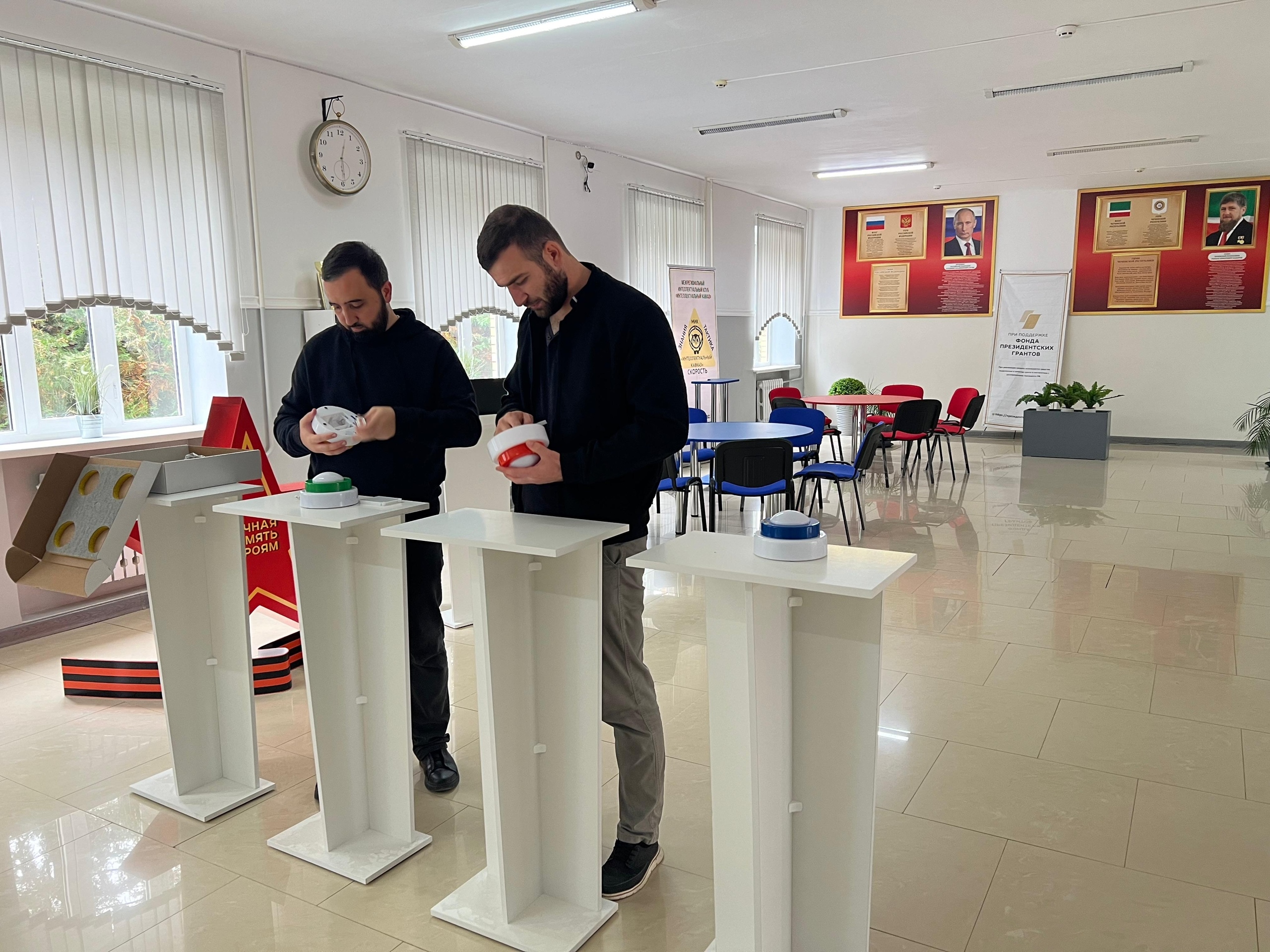 Мастер-класс по проведении интеллектуальных игр с демонстрац