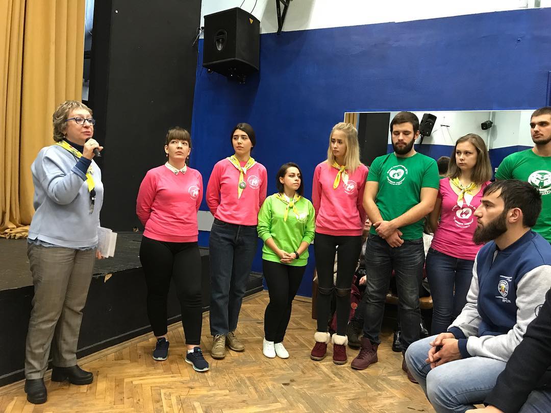 Презентация социального проекта "Горячие сердца", пропаганда
