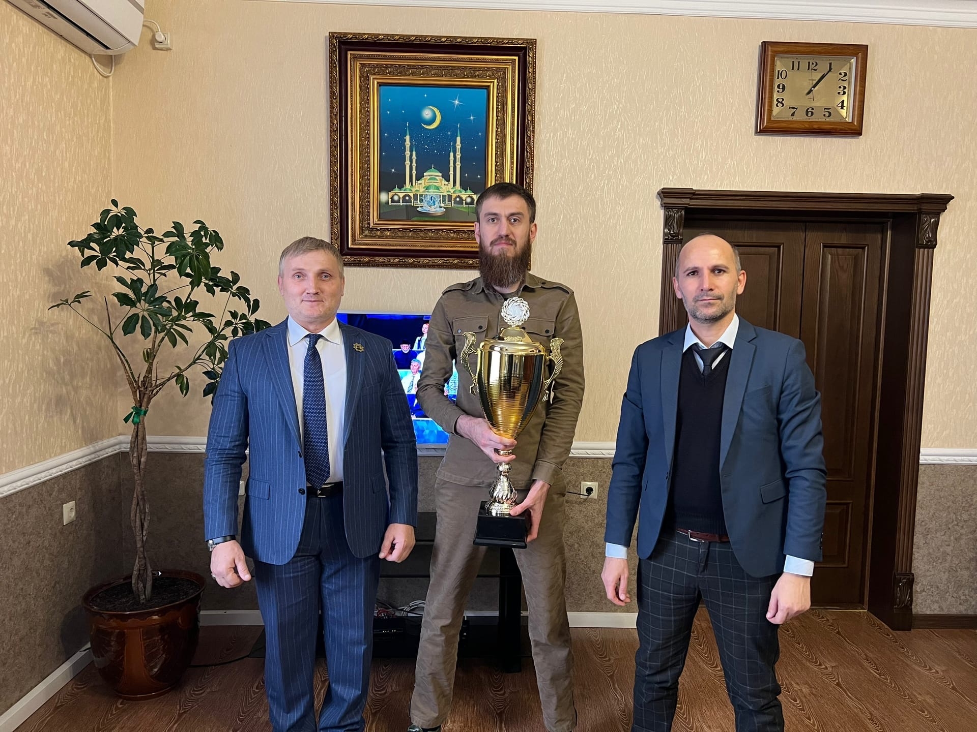 Рабочая встреча с директором ЧГТРК «Грозный» Ахмадовым Чинги