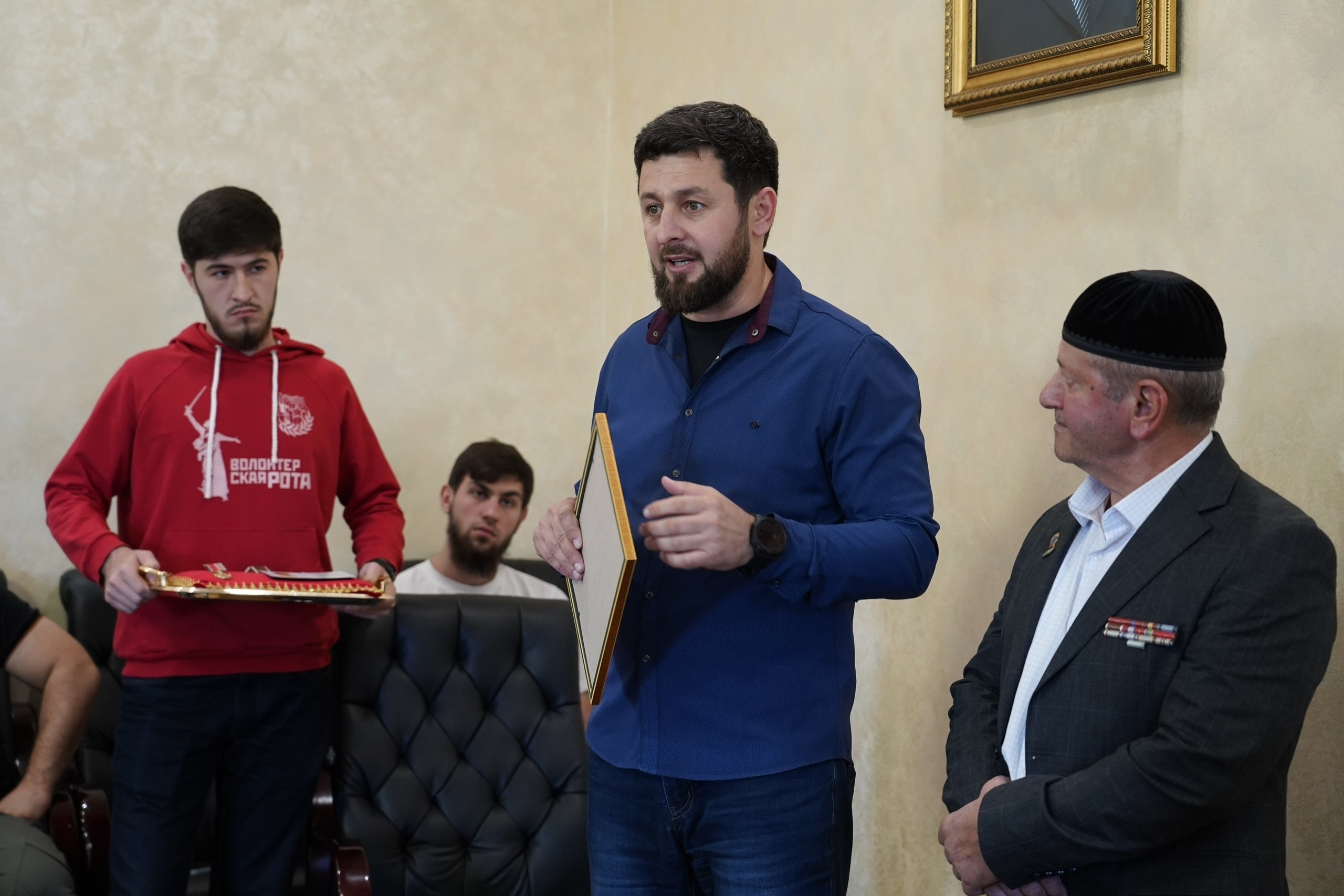 В ЧГУ прошёл круглый стол с бойцами СОБР «АХМАТ»