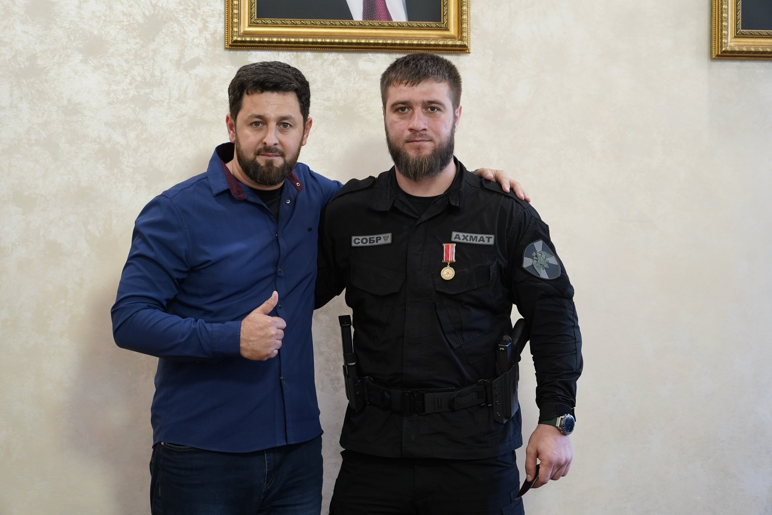 В ЧГУ прошёл круглый стол с бойцами СОБР «АХМАТ»