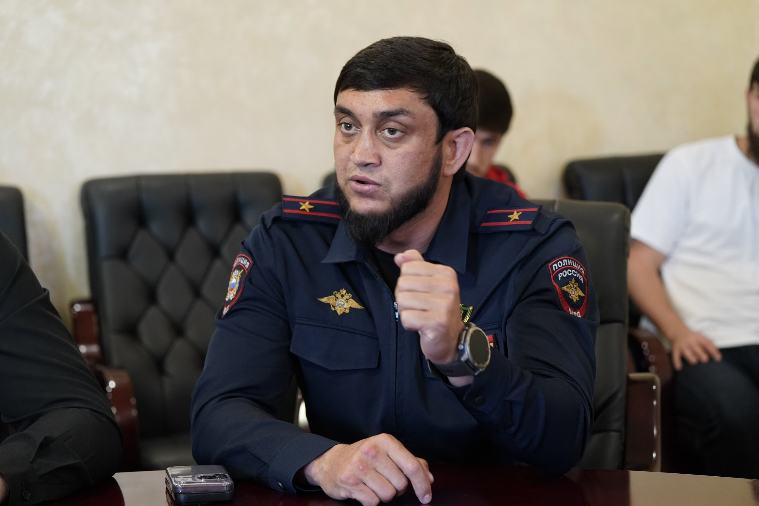 В ЧГУ прошёл круглый стол с бойцами СОБР «АХМАТ»